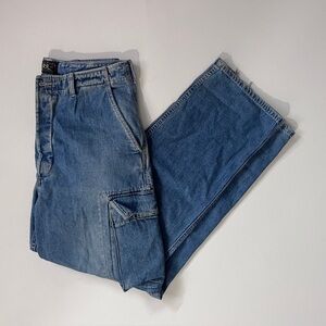 RRL Ralph Lauren denim cargo pants vintage